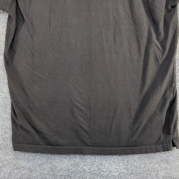 Pro Edge Men's Purdue Boilermakers Polo Shirt Black XL Short Sleeve Straight Hem - Picture 8 of 13